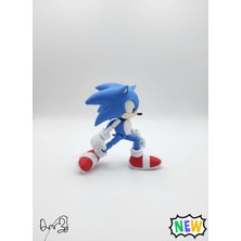 💙 Sonic Koleksiyon Figürü 13 cm | Renkli, Hareketli, Pozlanabilir Model | Çocuk Oyuncağı Değildir!