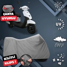 ULTRASHOP Kuba City Go Motosiklet Brandası Arka Çanta Uyumlu Su Geçirmez Motosiklet Branda