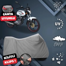 ULTRASHOP Kuba Xcg 100/150 Motosiklet Brandası Arka Çanta Uyumlu Su Geçirmez Motosiklet Branda