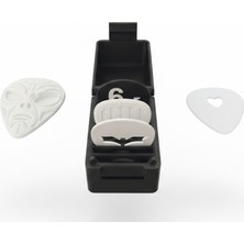 50 Adet Karışık Pena – 5 Farklı Modelden 10’ar Adet + 1 Adet Pena Kutusu – Akustik & Elektro Gitar