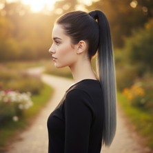 Handmade Sihirli  At  Kuyrugu Sac Tak  Cık Ürünler Yeni Nesil Saçlar