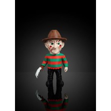 🩸 Freddy Korku Figürü – 14 cm Pla Korku Severler Için Dekor Ürünü