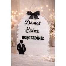 Su Designer Damat Evi Kapı Süsü