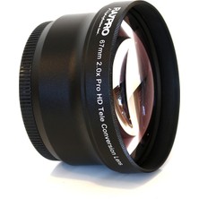 Raypro Canon Ef-S 18-135MM Lens Uyumlu 67MM 2x Teleconverter Lens - Zoom Arttırıcı