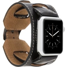 K-Yonlineticaret Apple Watch Uyumlu Deri Kordon 42-44-45MM Cuff Rst1