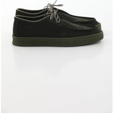 Faruk Balkanas Oscar Model Hakiki Süet Deri Kauçuk Taban Casual Ayakkabı