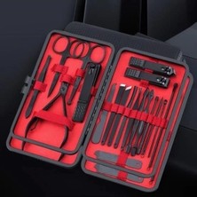 K-Yonlineticaret 18 Parça Çanta Tipi Manikür Pedikür Tırnak Bakım Seti