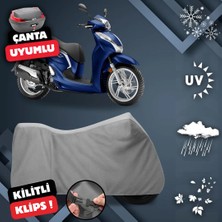 ULTRASHOP Honda Sh 300 Su Geçirmez Motosiklet Brandası Arka Çanta Top Case Uyumlu Motosiklet Branda