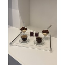 Jaguar Aksesuar Servis Tepsisi 4-6 Kisilik Gümüş