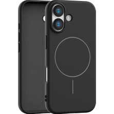 Fenza iPhone 16 Uyumlu Içi Kadife Magsafe Wireless Şarz Özellikli Telefon Kılıfı