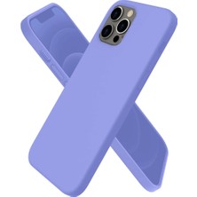 Magicool Iphone 12 Pro Max Kılıf First Silikon - Mor