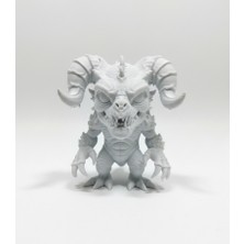 Deathclaw Fallout Figürü - 7 cm Beyaz Renk | Pla