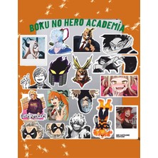 Hediyene Bak Boku No Hero Seri 2 Sticker Set | Laptop Ajanda Notebook Tablet Telefon Defter Etiket Bullet Journal