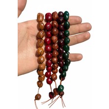 Filiya 5 Adet Kokulu Doğal Andız Ağacı Tesbih 5 Li Set