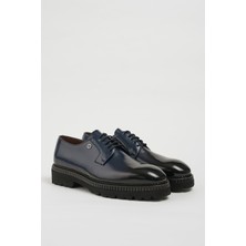 Faruk Balkanas Owen Model Hakiki Açma Deri Sarma Taban Casual Ayakkabı