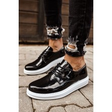 MN003 - Rbt Pelle Verniciata Classica Erkek Ayakkabı Sıyah