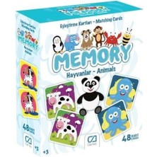 Renklimestore Hayvanlar - Memory Eşleştirme Kartları