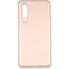 Magicool Huawei P30 Kılıf First Silikon - Rose Gold