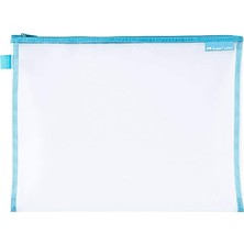 Renklimestore Mesh Dosya A4 Çift Cep, Mavi