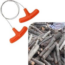 Renklimestore Taşınabilir Mini Zincir Cep Testeresi, Tel Testere, Ahşap Plastik Metal Için Kamp Testeresi