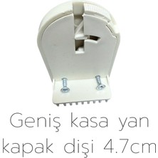 Şahinsoy Perde Zebra & Stor Perde Yan Kapak Dişi 4.7cm Geniş