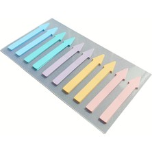 Renklimestore Şeffaf Renkli Yapışkanlı Not Kağıdı Işaret Şerit (Işaret 1)