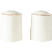 Renklimestore Ekru Tuzluk Biberlik Seti