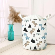 Renklimestore Çok Amaçlı Oyuncak Saklama Kutusu Kirli Çamaşır Piknik Sepeti Katlanır Düzenleyici Keçe Model 40020