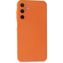 Najmaddin Newface Samsung Galaxy A05S Kılıf Nano Içi Kadife Silikon - Turuncu