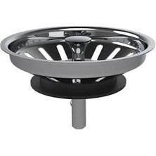 Renklimestore Sifon Süzgeci 8 mm Üniversal Paslanmaz Çelik Üst Izgara Çöp Süzgeci (2)