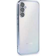 Magicool Samsung Galaxy A54 5g Kılıf Razer Lensli Silikon - Açık Mavi