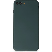 Magicool Iphone 7 Plus Kılıf First Silikon - Koyu Yeşil