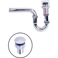 Renklimestore Elallar Krom Esli Pop-Pop Sifon Es+Pop (Set)