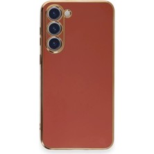 Magicool Samsung Galaxy S23 Plus Kılıf Volet Silikon - Kırmızı