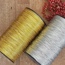 Renklimestore Dekoratif Simli Monofil Ip 10 Metre (Gümüş)