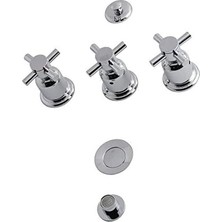 Renklimestore KB6321DX Bide Musluğu, Parlak Krom, 8 x 2,13 x 2,13