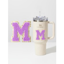 Renklimestore Uyumlu Premium Harf /aksesuar – Tekstil Kaplama Kişiselleştirilmiş Tasarım Qncharf-M