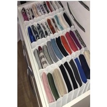 Renklimestore L Boy Beyaz Çekmece Içi Düzenleyicisi Organizer 8 Gözlü