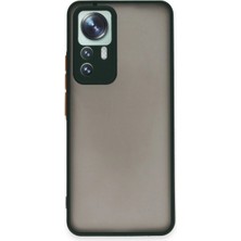 Magicool Xiaomi Mi 12T Pro Kılıf Montreal Silikon Kapak - Yeşil