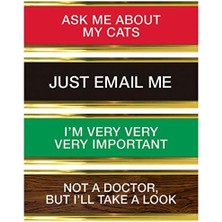 Renklimestore Daily Masa Plaketi Masaüstü Flip Book, Çeşitli