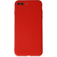 Magicool Iphone 7 Plus Kılıf First Silikon - Kırmızı