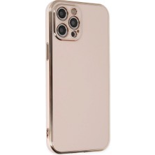 Magicool Iphone 12 Pro Kılıf Volet Silikon - Pembe