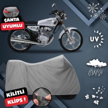 ULTRASHOP Kanuni Bs 100 Motosiklet Brandası Arka Çanta Su Geçirmez  Uyumlu Motosiklet Branda
