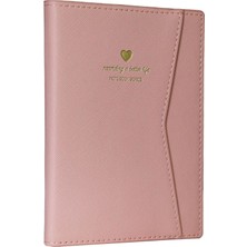 Renklimestore Geçmeli ve Cepli Defter A6 Ivory 128 Yaprak