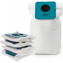 Renklimestore Bespoke Jet Temizlik Istasyonu VS20A95823W, VS20A95843W, VS20A95943N, VS20A95973B ile Uyumlu Toz Torbası 5'li - VCA-ADB952