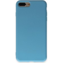 Magicool Iphone 7 Plus Kılıf Nano Içi Kadife Silikon - Mavi