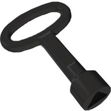 50 Adet Tuncel Teknik, Okil,erol Kilit, Kapı Sabitleme Kilitleri, Elekrik Pano Üçgen Anahtar Plastik