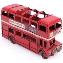 Renklimestore Dekoratif Metal Araba Londra Şehir Otobüsü Kalemlik 1510A-8275