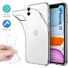 Magicool Iphone 11 Kılıf Lüx Şeffaf Silikon