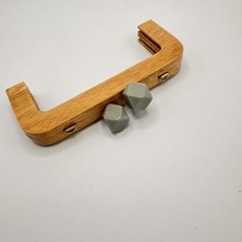 Aynalı Ahşap Burs Gri